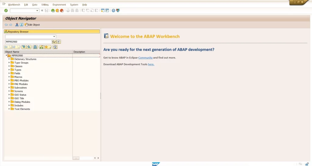 ابزار استفاده از ABAP
